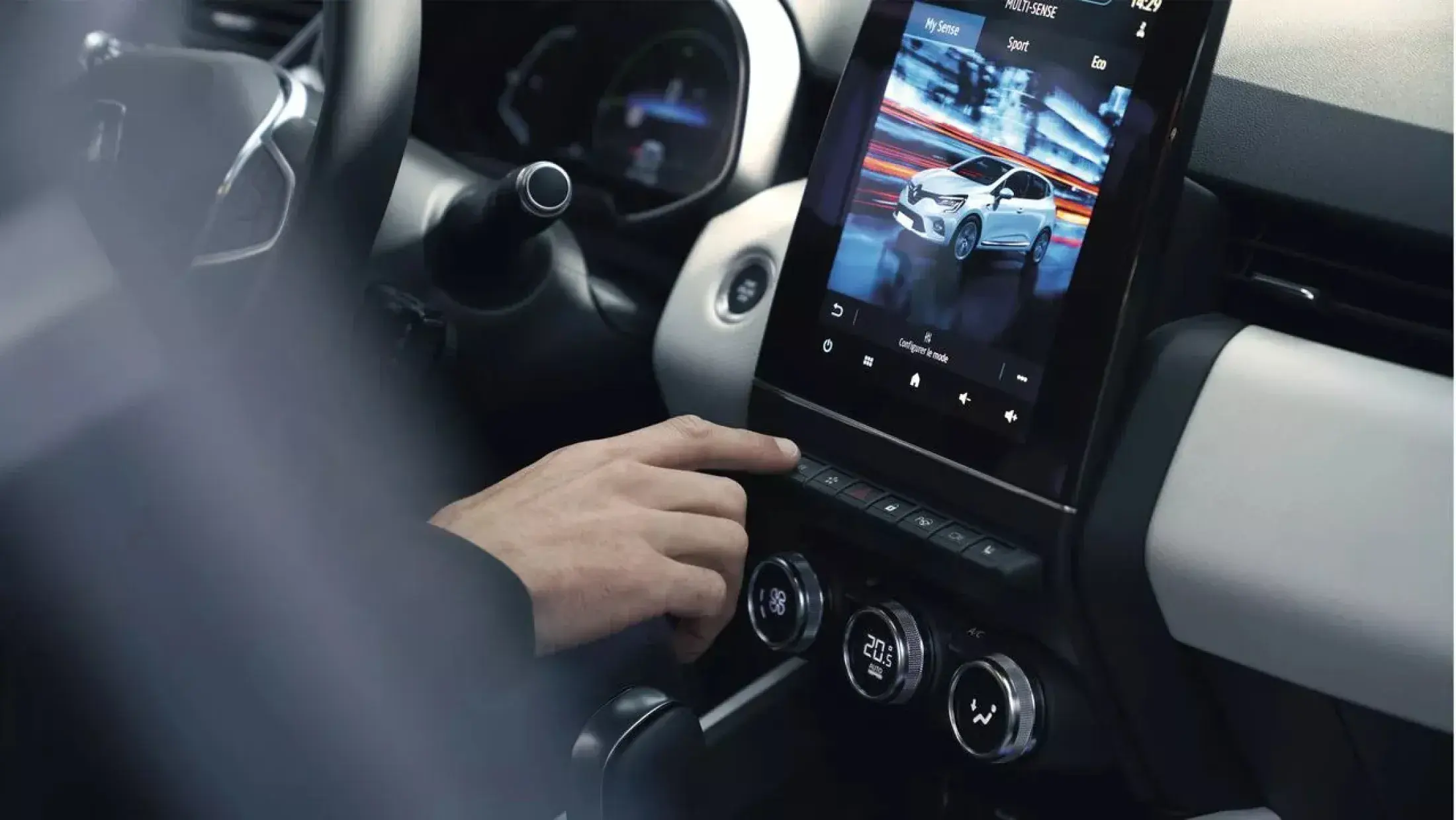 Renault Clio Hybrid interieur