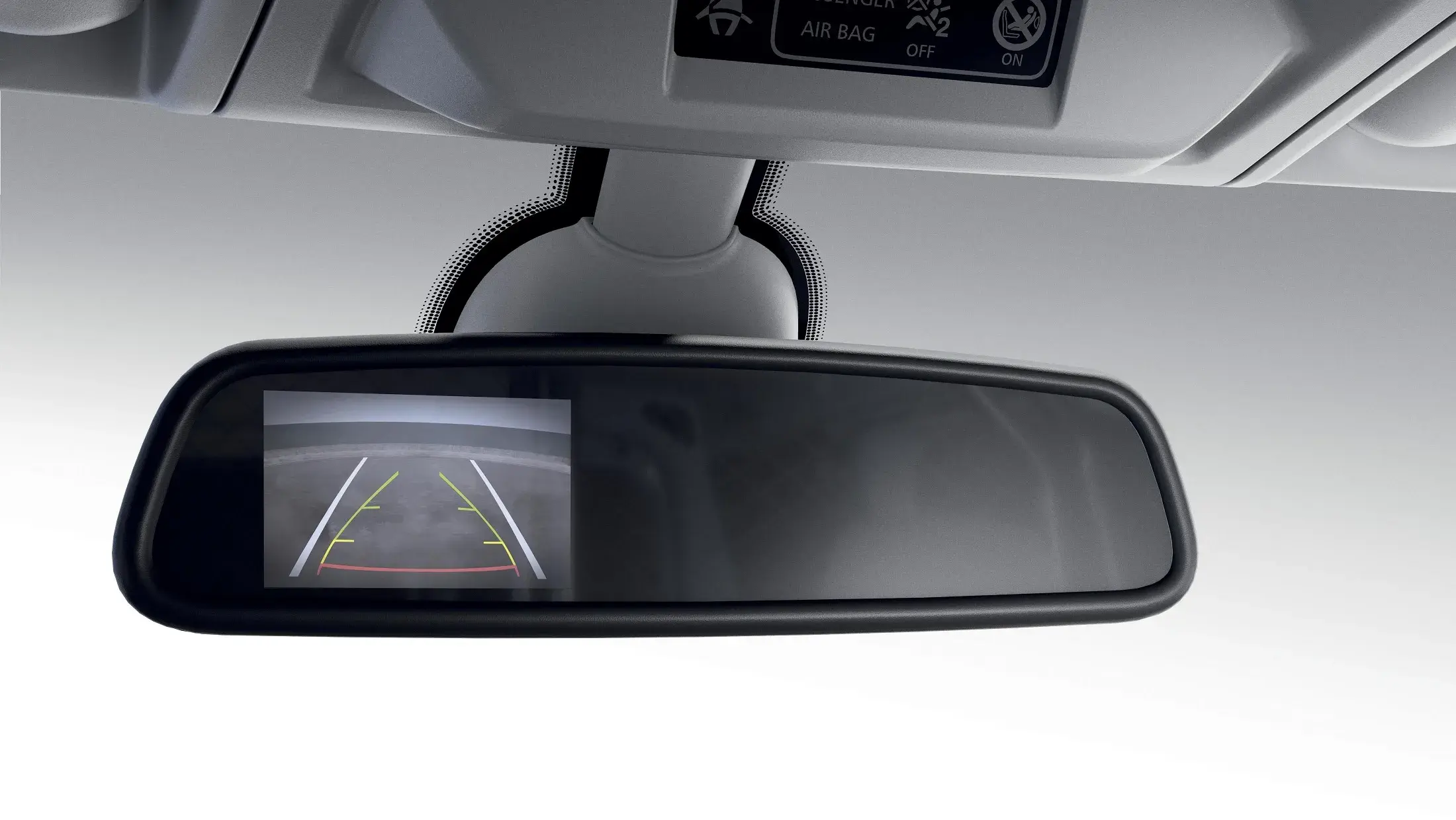 Renault Express rear view mirror