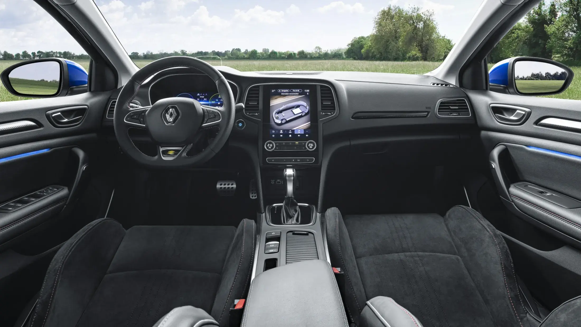 Renault Mégane estate plug-in hybrid interieur