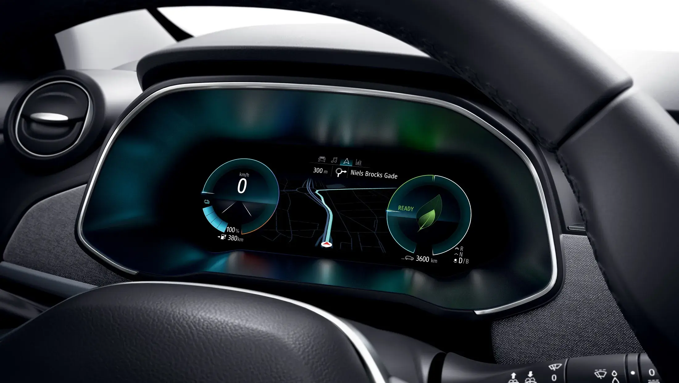 Renault ZOE display