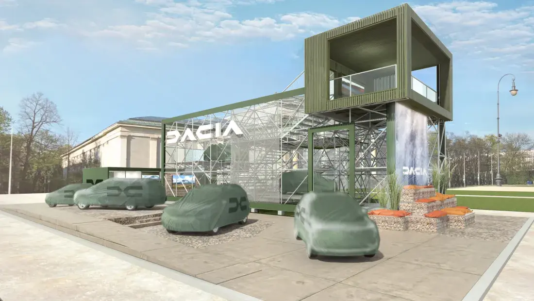 Onthulling nieuwe Dacia op IAA mobility in München