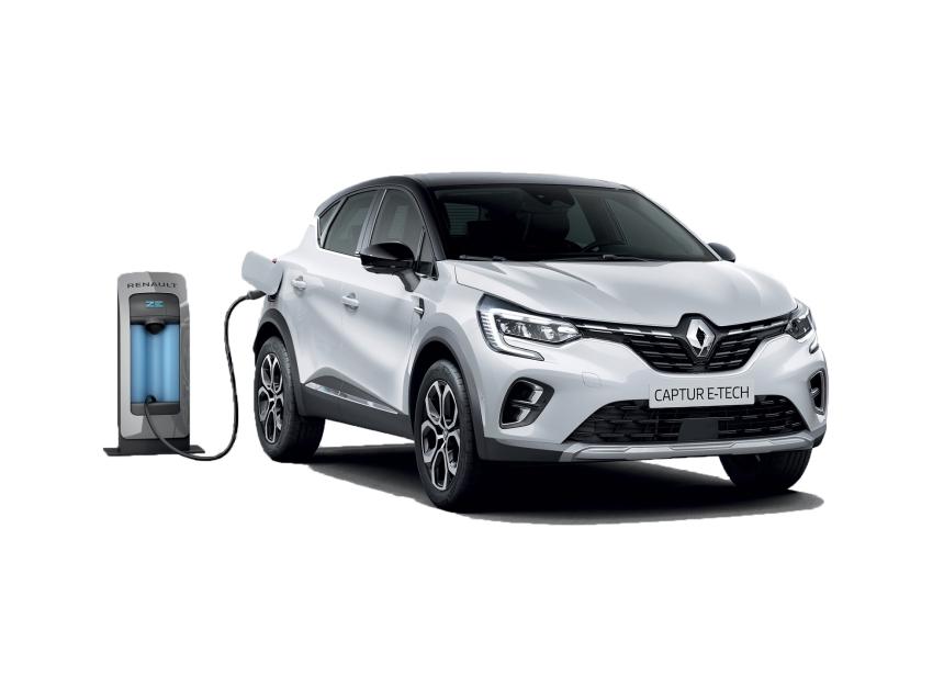 Renault Captur Plug-in hybrid met laadpunt