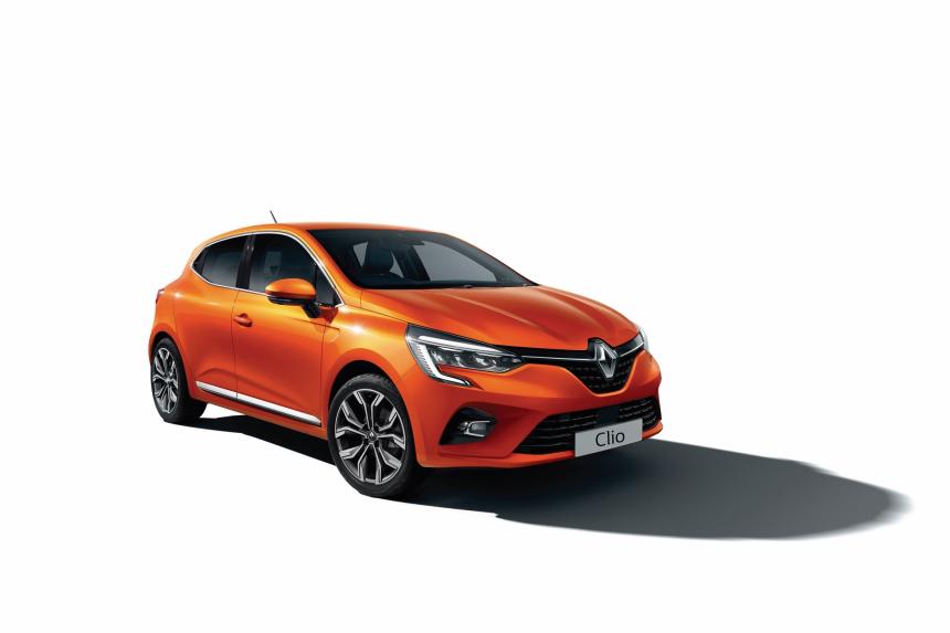 Renault Clio oranje