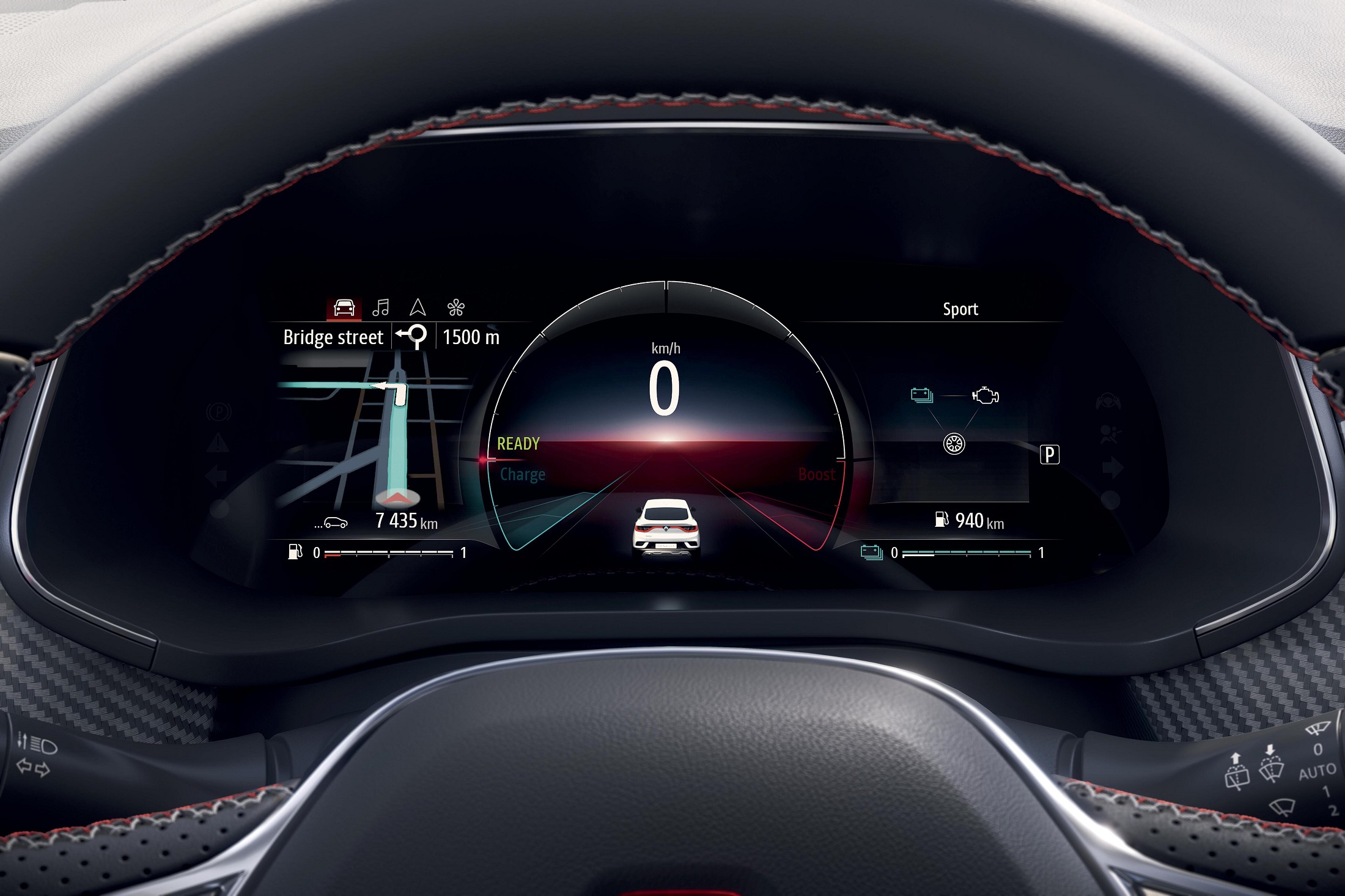 Renault Arkana display