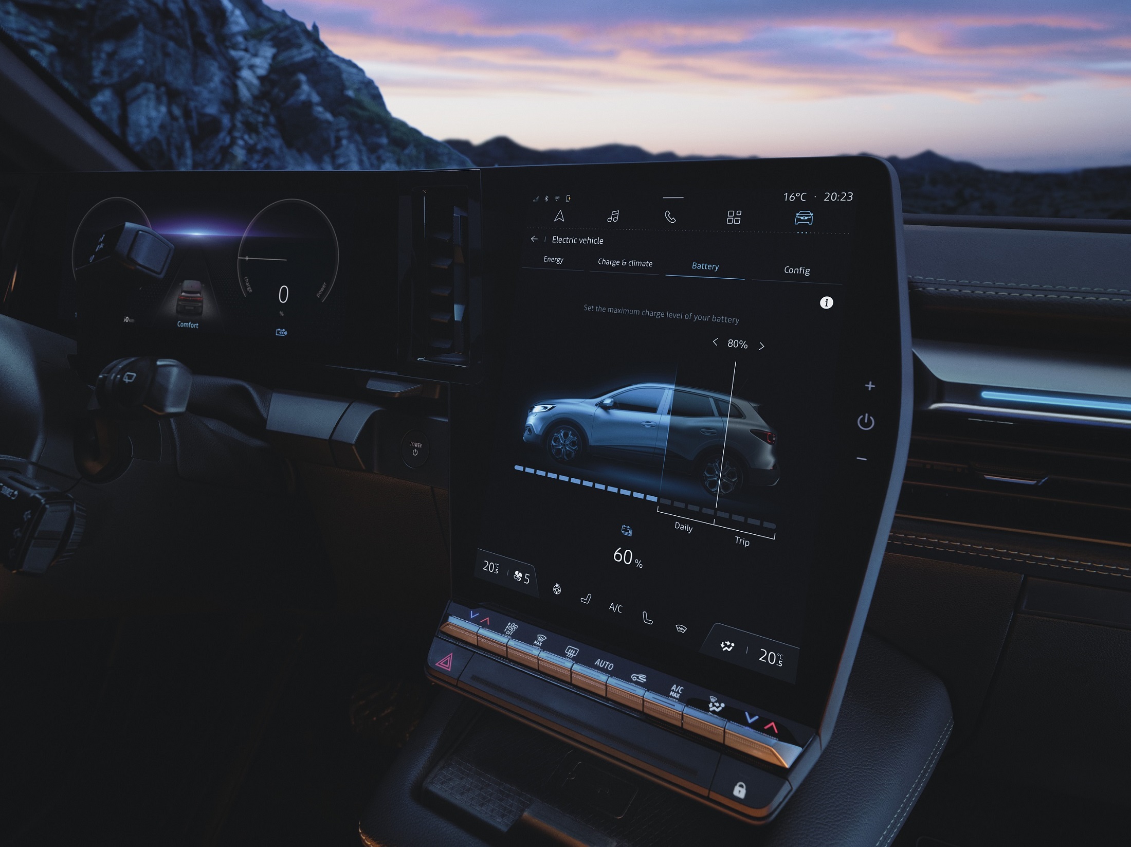 Renault Megane E-Tech electric interieur