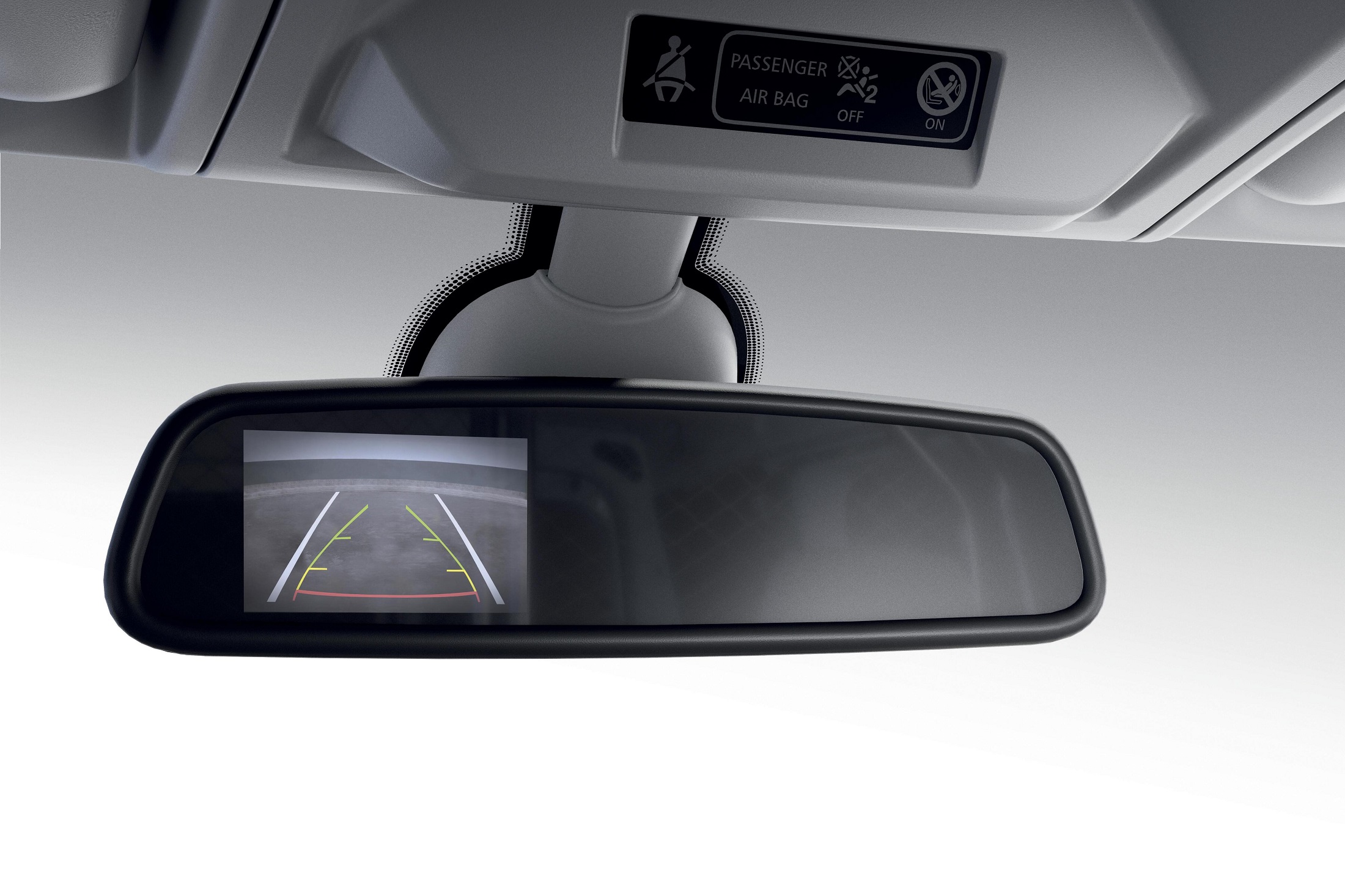 Renault Express rear view mirror