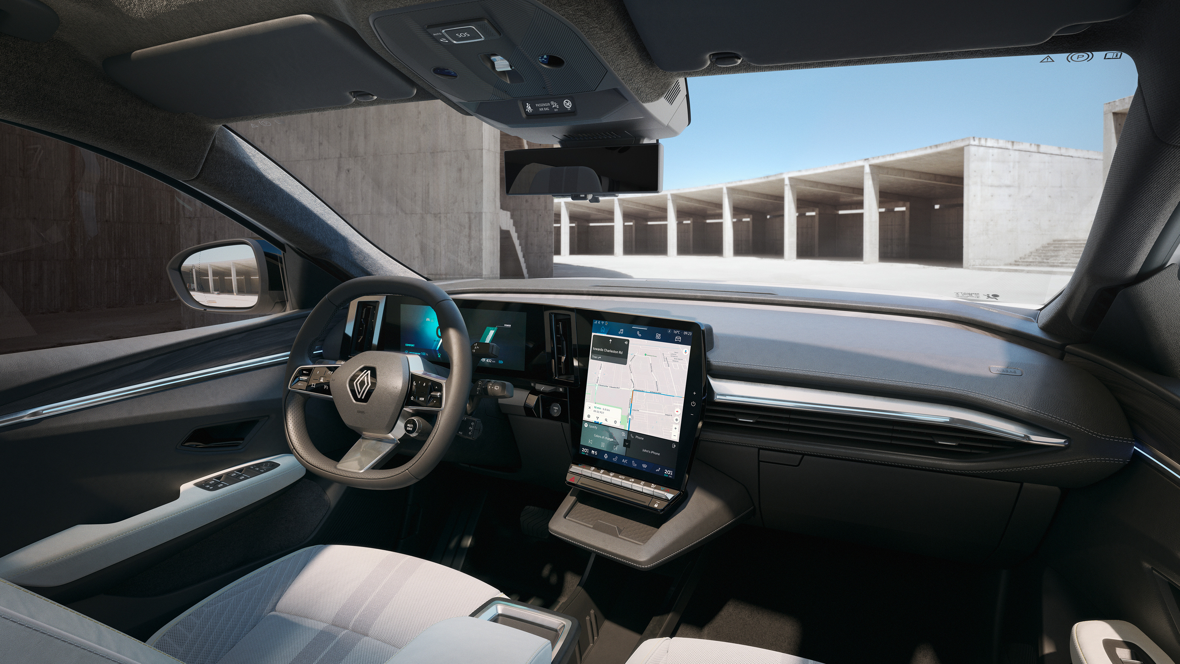 Renault Scenic E-Tech electric interieur
