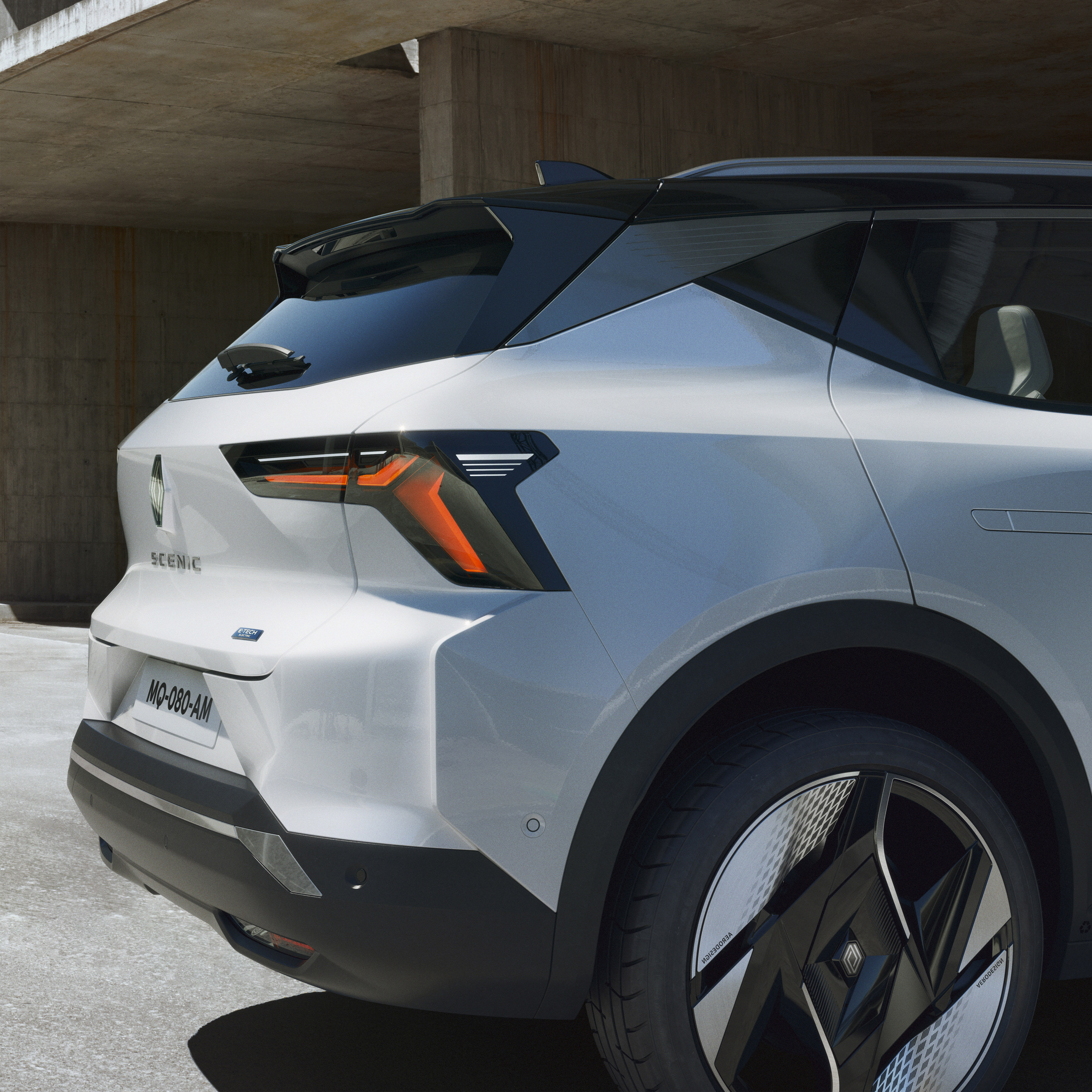 Renault Scenic E-Tech electric achterkant