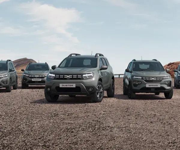 Dacia range