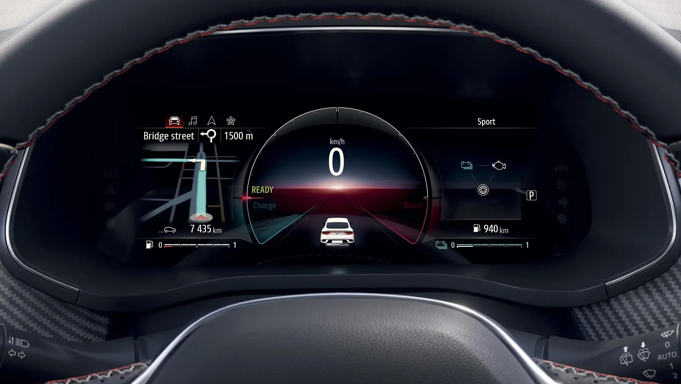 Renault Arkana display