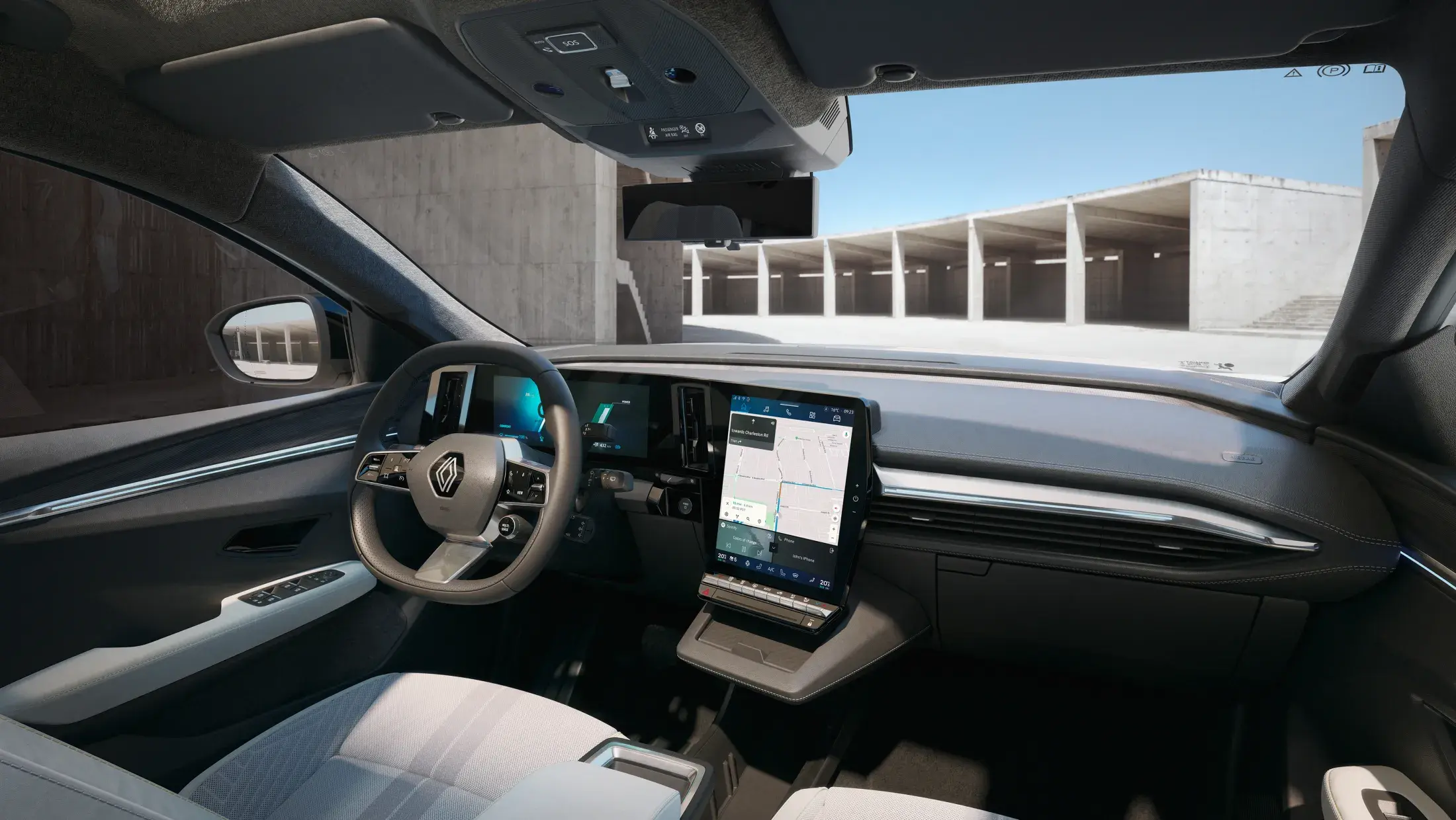 Renault Scenic E-Tech electric interieur