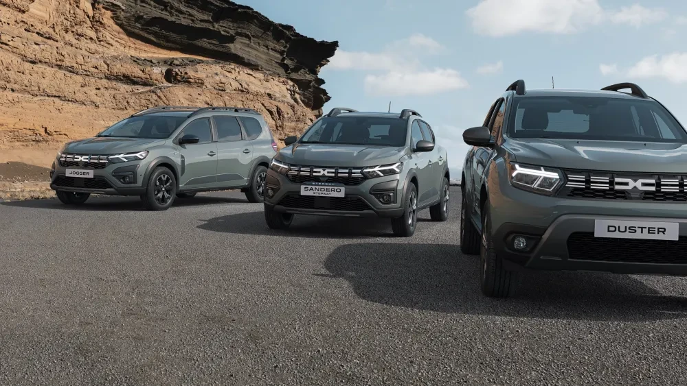 Dacia range