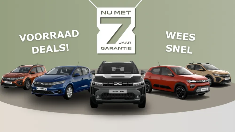 Dacia Voorraad Deals