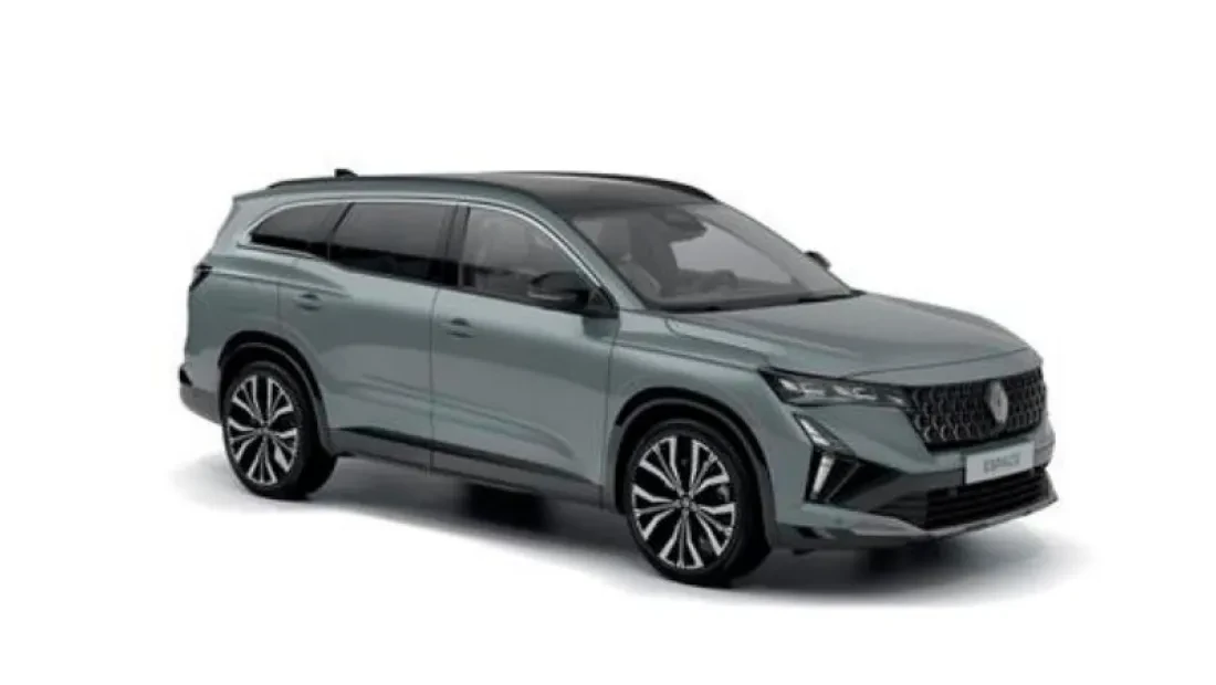 Renault Espace full hybrid E-Tech grijsblauw